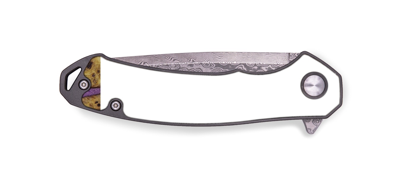 EDC Wood+Resin Pocket Knife - Sohail (Purple, 434803)