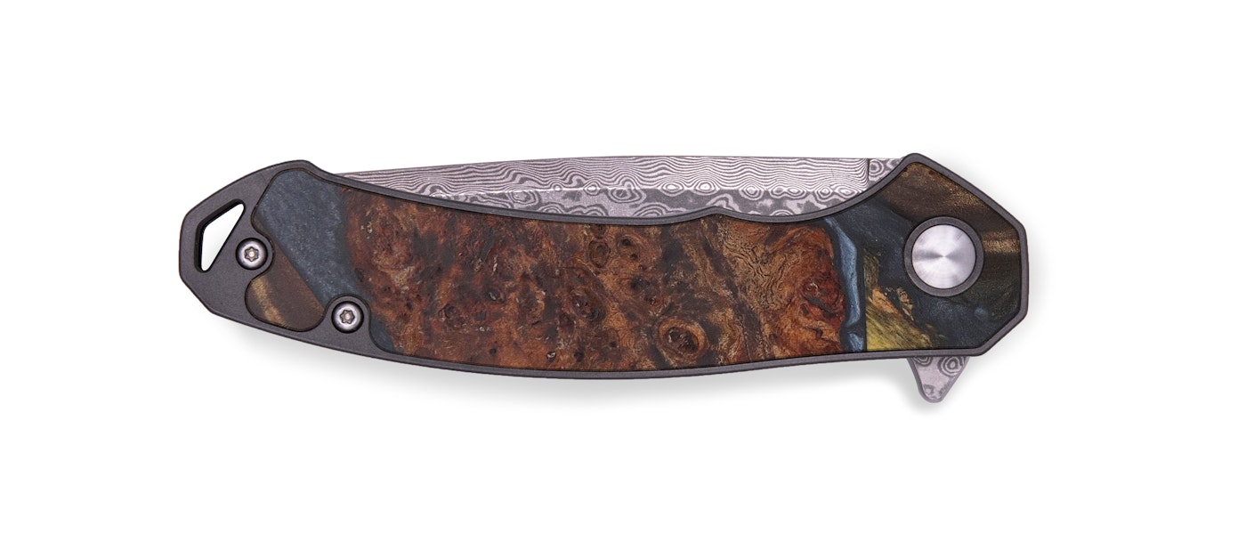 EDC Wood+Resin Pocket Knife - Sono (Mosaic, 602128)