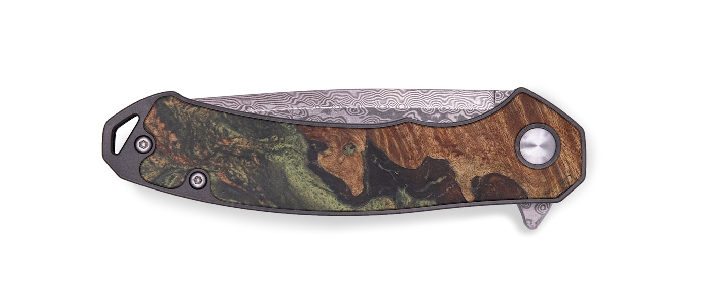 EDC Wood+Resin Pocket Knife - Zita (Artist Pick, 604205)