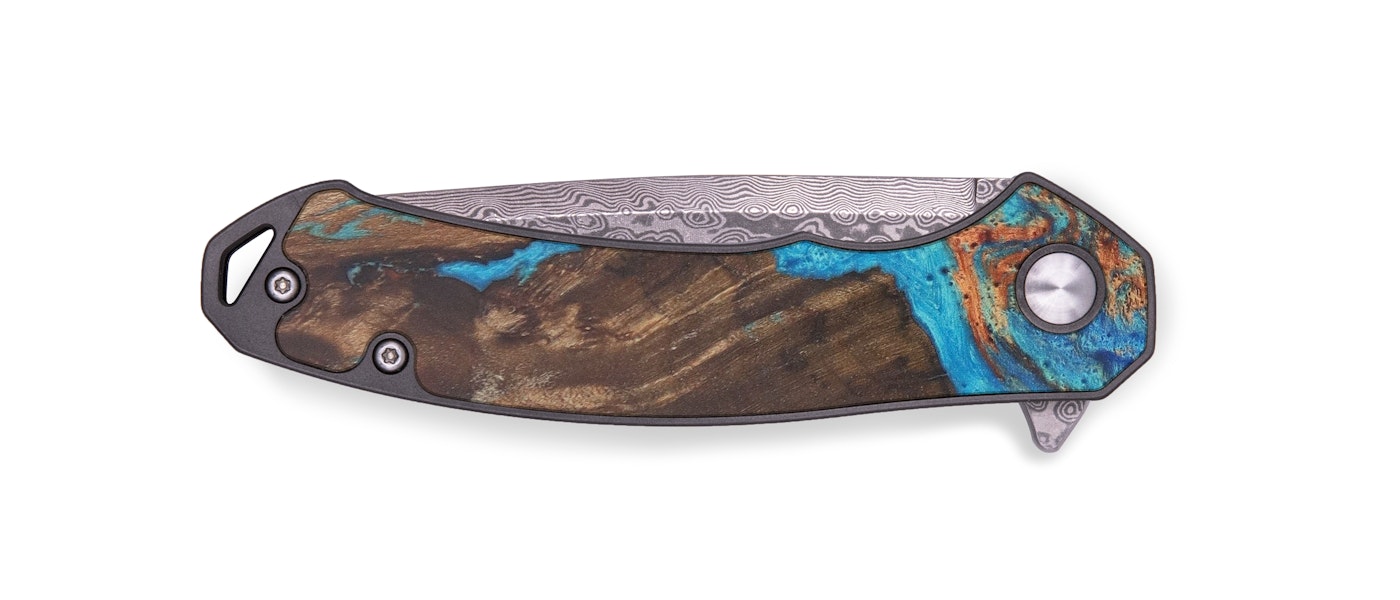 EDC Wood+Resin Pocket Knife - Meara (Artist Pick, 604213)