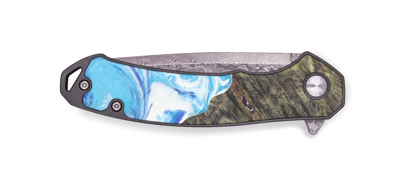 EDC Wood+Resin Pocket Knife - Darla (Artist Pick, 604220)