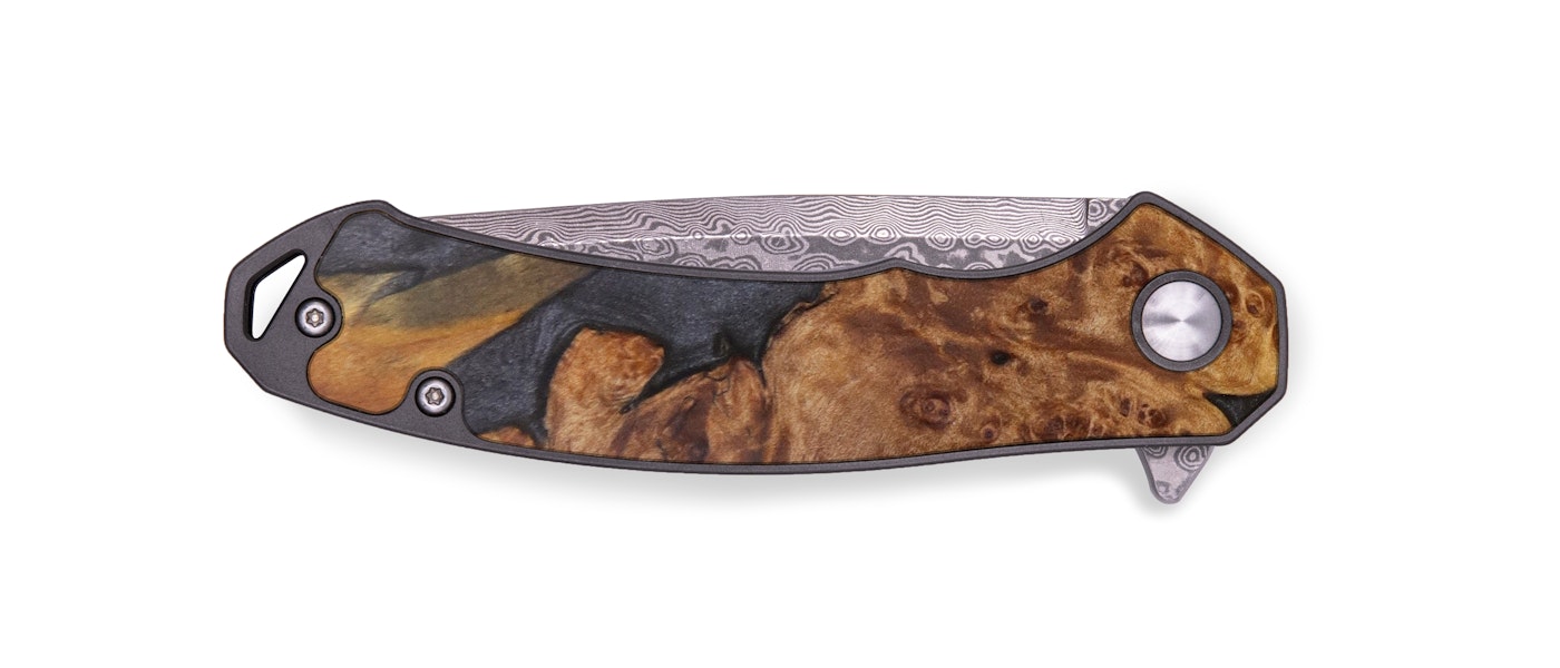 EDC Wood+Resin Pocket Knife - Margy (Mosaic, 604995)