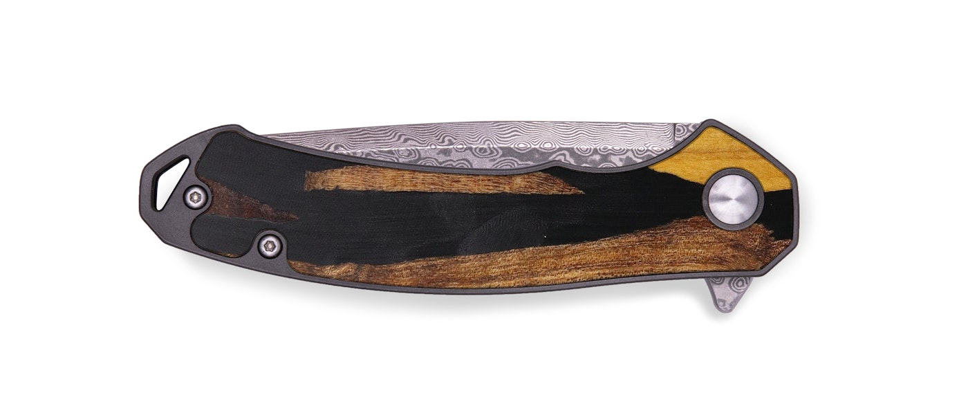 EDC Wood+Resin Pocket Knife - Gavin (Mosaic, 604999)
