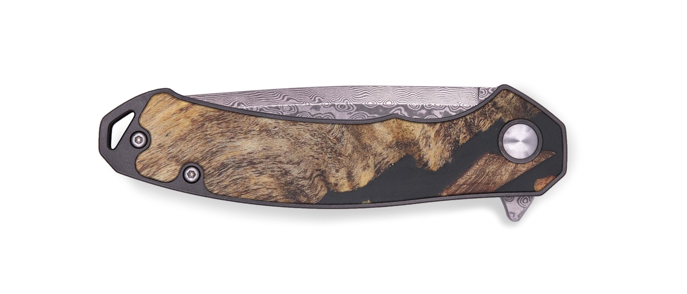 EDC Wood+Resin Pocket Knife - Gwenny (Mosaic, 605096)