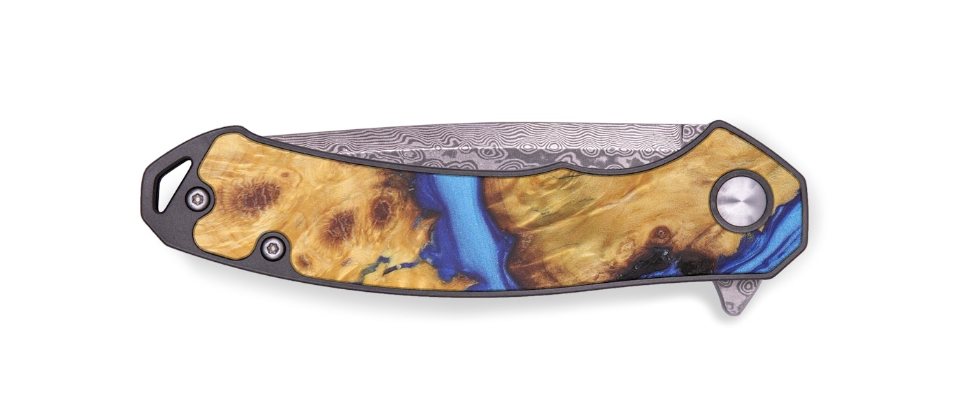 EDC Wood+Resin Pocket Knife - Daveen (Mosaic, 605101)