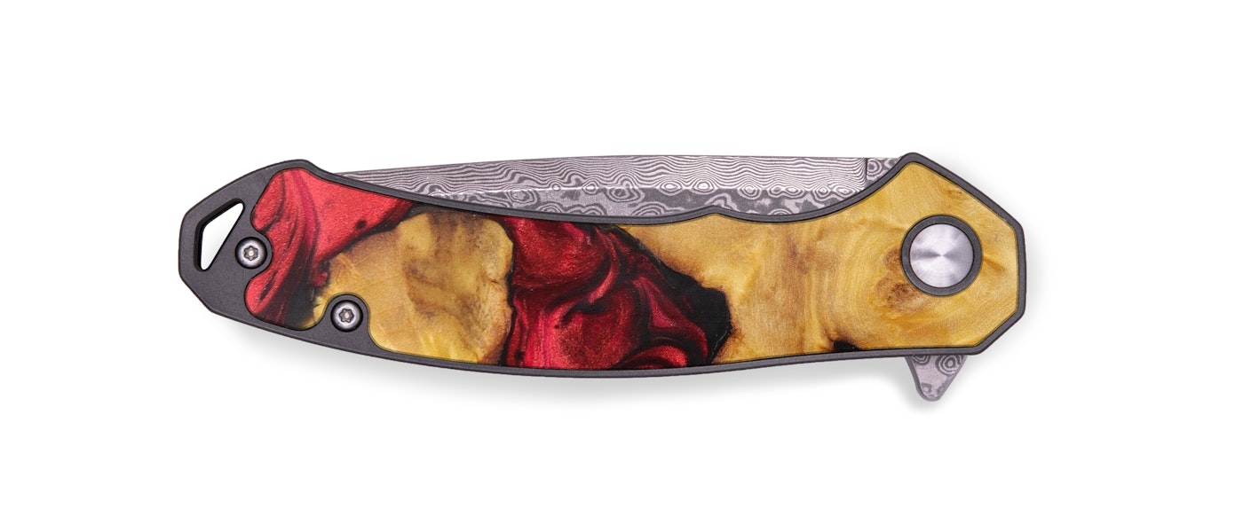 EDC Wood+Resin Pocket Knife - Cele (Artist Pick, 605111)