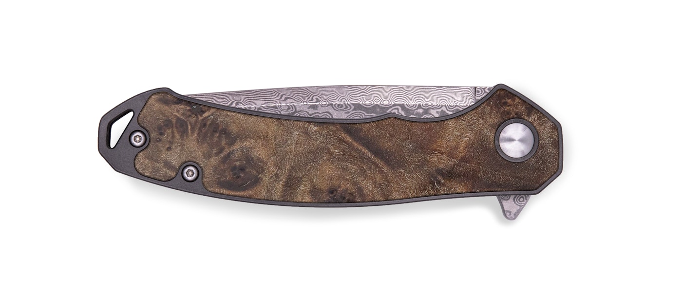 EDC Burl Wood Pocket Knife - Francene (Maple Burl, 605160)