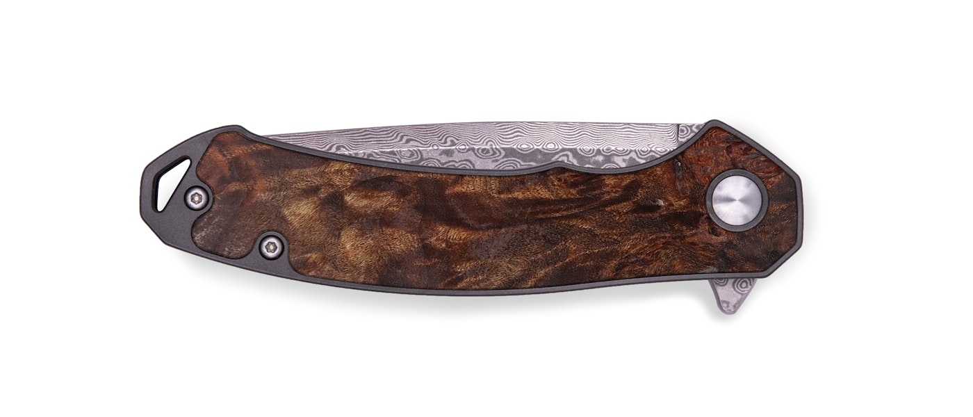 EDC Burl Wood Pocket Knife - Charla (Maple Burl, 605175)