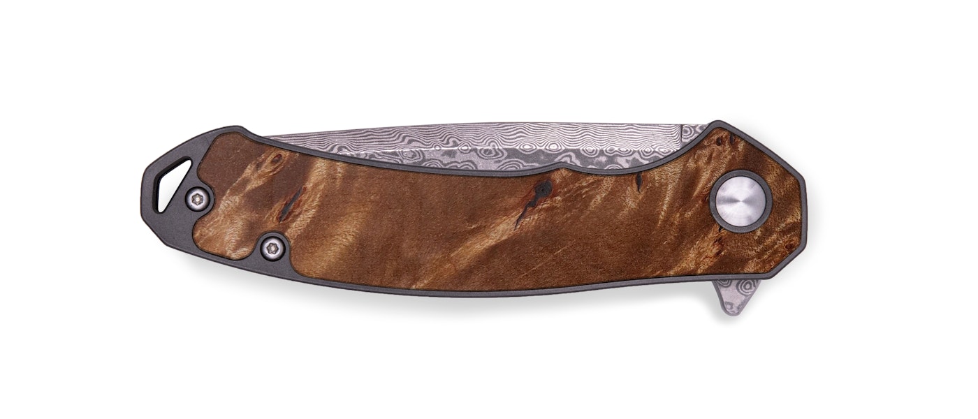  EDC Burl Wood Pocket Knife - Shaquana (Maple Burl, 613297)