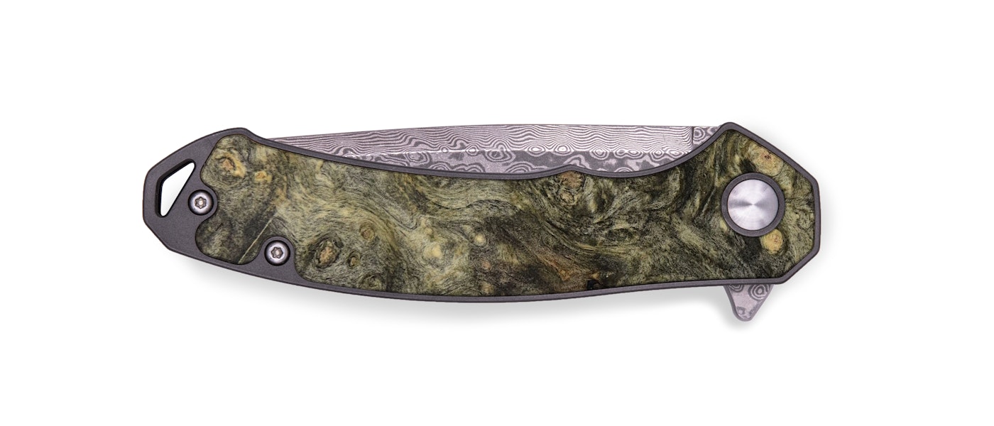  EDC Burl Wood Pocket Knife - Ramon (Buckeye Burl, 614624)