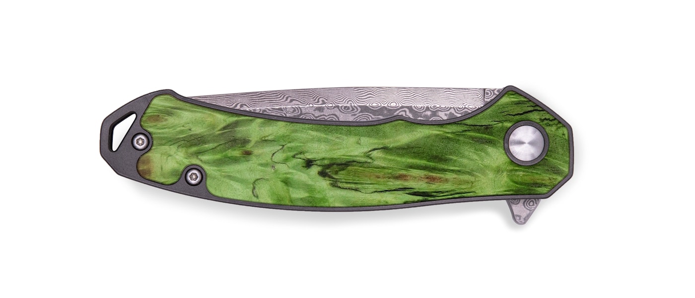  EDC Burl Wood Pocket Knife - Jensen (Maple Burl, 614655)