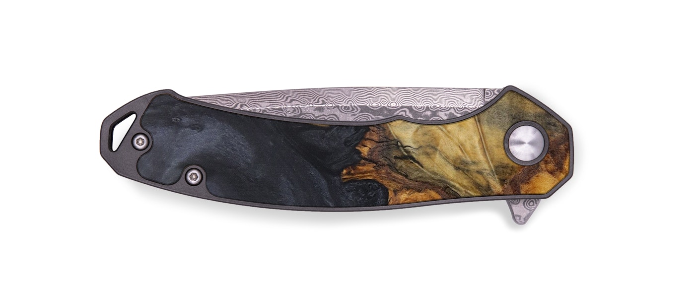 EDC Wood+Resin Pocket Knife - Heavenly (Artist Pick, 617941)