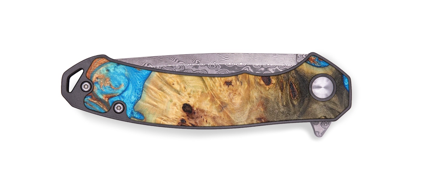 EDC Wood+Resin Pocket Knife - Ellie (Artist Pick, 629538)